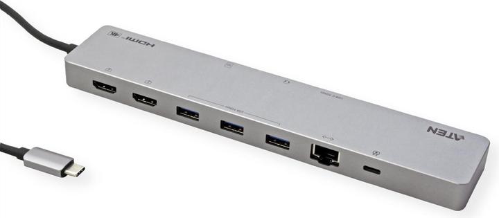 Produktbild Aten USB-C Multiport Dock 4K Dual Display (USB-C, 11 Ports)