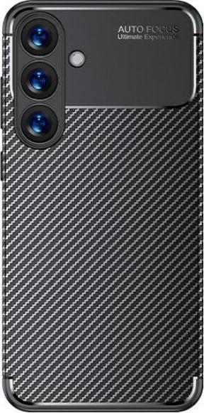 Actual product image Beline Etui Carbon Armor Xiaomi Redmi Note 14 5G czarny/black (Xiaomi Redmi Note 14 Pro 5G)