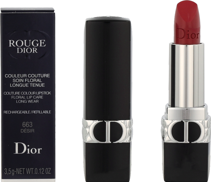 Actual product image Dior Rouge Satin No 663 (663 Désir)