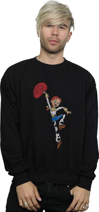 Actual product image Disney Mens Toy Story 4 Jessie Jump Pose Sweatshirt (XXL)