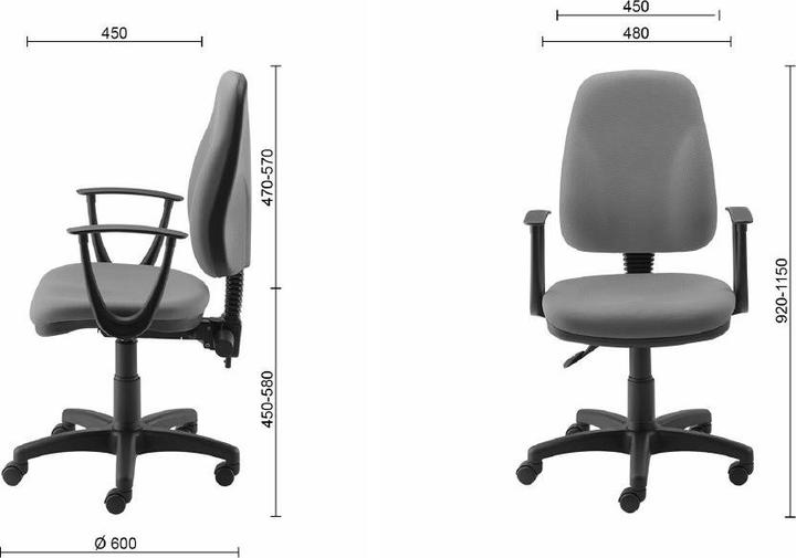 Actual product image Office Products Office chair thassos, black