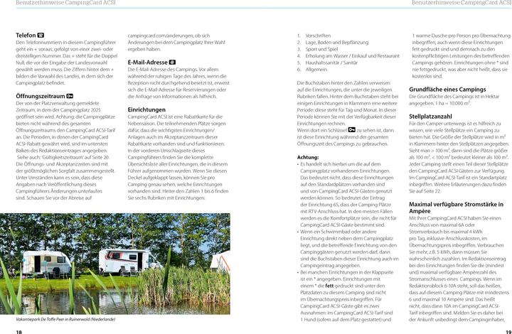 Immagine prodotto ACSI CampingCard & Stellplatzführer 2026