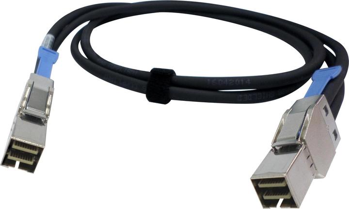 QNAP Mini-SAS kabel SFF-8644 naar SFF-8644 1m