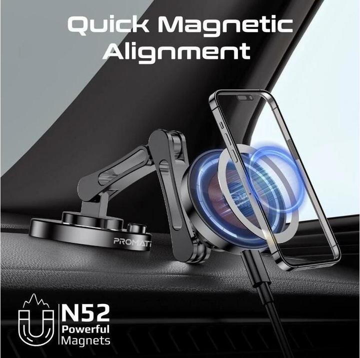 Immagine prodotto ProMate Magnus Qi 15 Watt MagSafe per auto