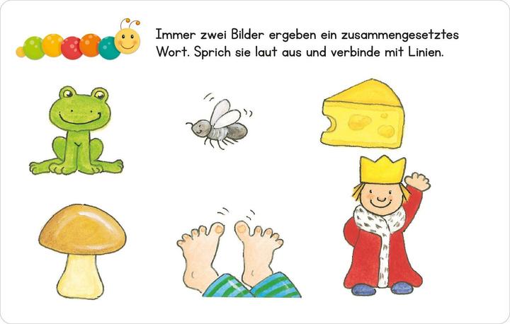 Produktbild Lernraupe – Wortspiele (Deutsch, 3 Jahre)