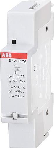 Produktbild ABB Lastabwurfrelais 6,7-39A E451-5,7A 10E 1A IP 40 Eco 46536 GHV0210451R0013