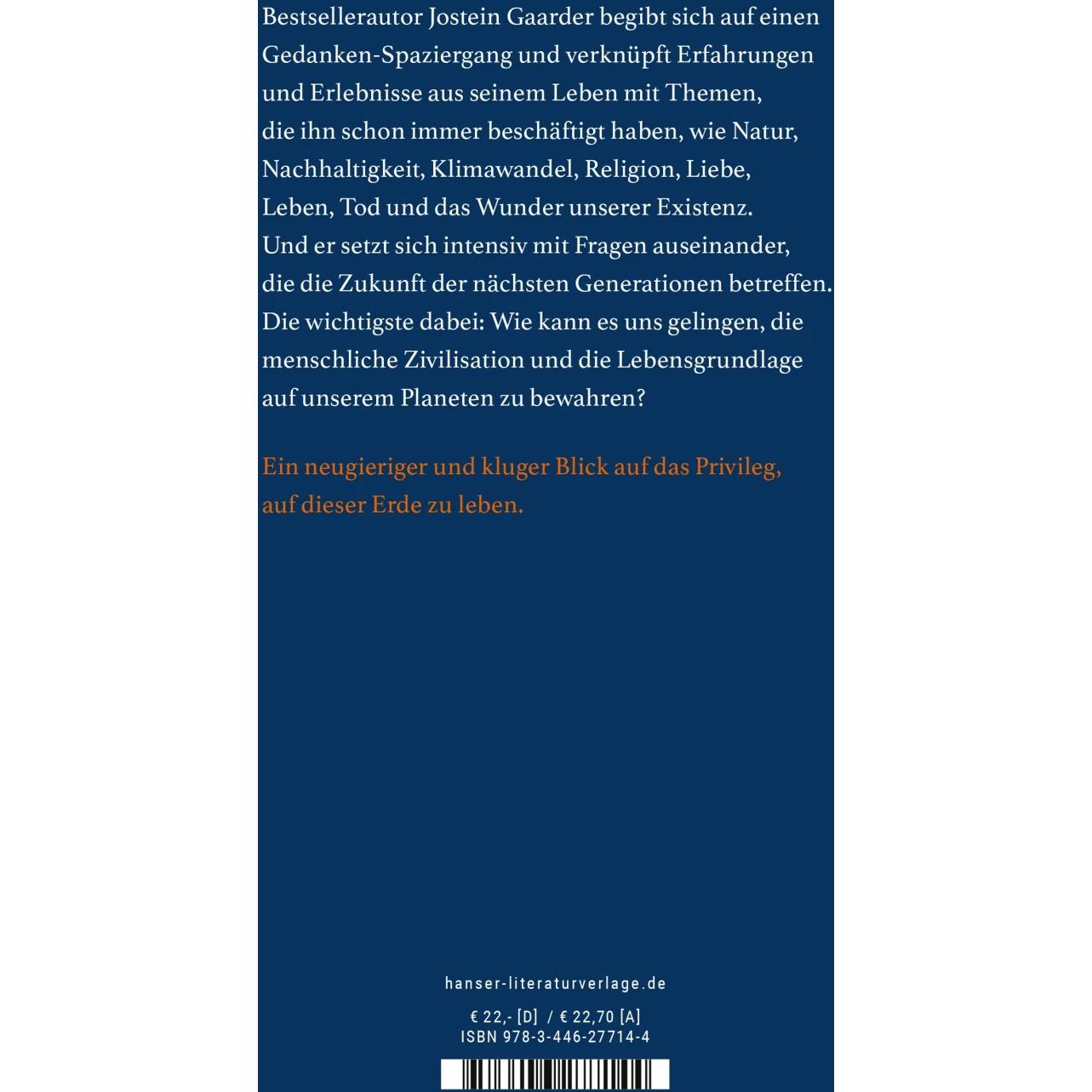 Thumbnail - Ist es nicht ein Wunder, dass es uns gibt?, Belletristik von Jostein Gaarder, Gabriele Haefs