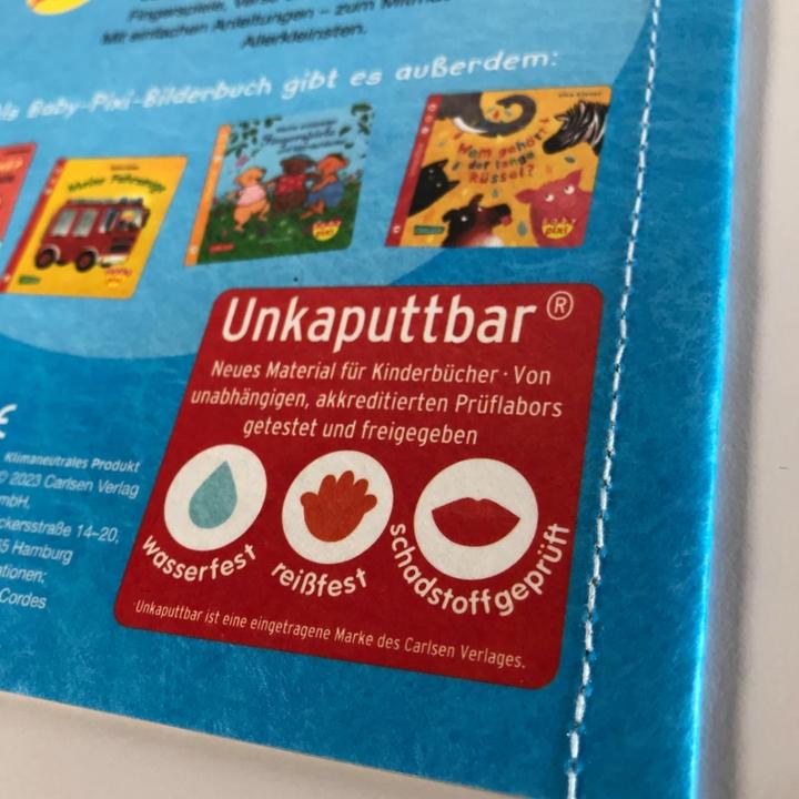 Actual product image Baby Pixi (unbreakable) 100: Rhymes for (German)