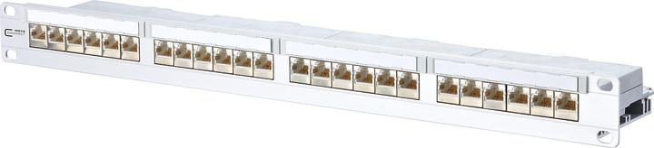 Produktbild Metz Connect BTR E-DAT Patchpanel 24x8 (8) 1HE modular LSA Cat. 6 Patchfeld Class Ea Link 500 MHz