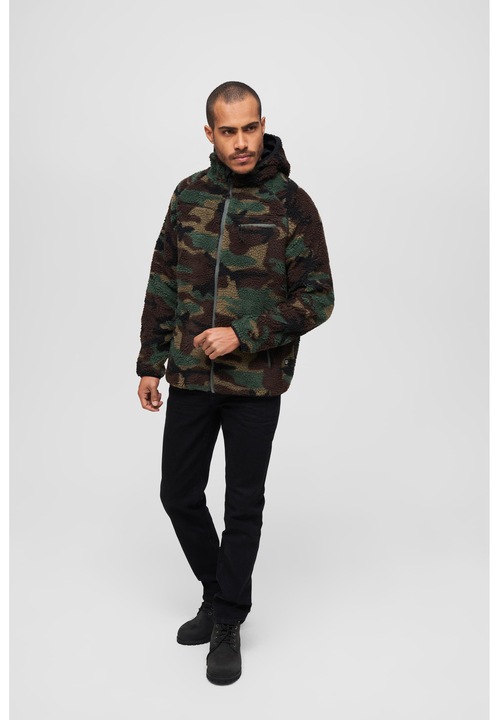 Actual product image Brandit Teddy Fleece Worker Jacket - 12256 (XXL)