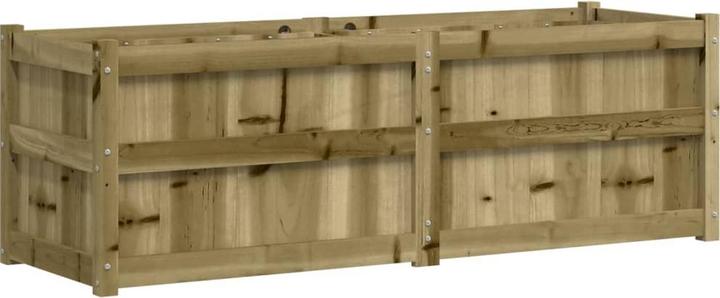 Image du produit vidaXL Pflanzkübel 150x50x50 cm Massivholz Kiefer,Material