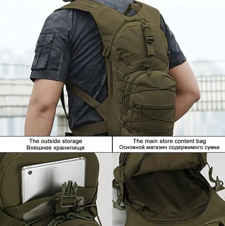 Actual product image Dema Rucksack Wanderrucksack 15l Tarnfarbe Camouflage (15 l)