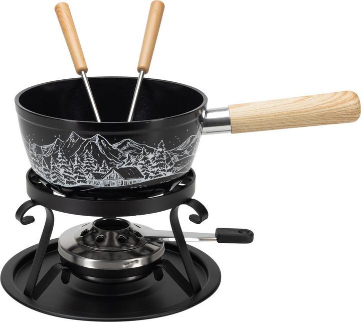 Nouvel Käsefondue - Set "Winterdorf" (Käsefondue)