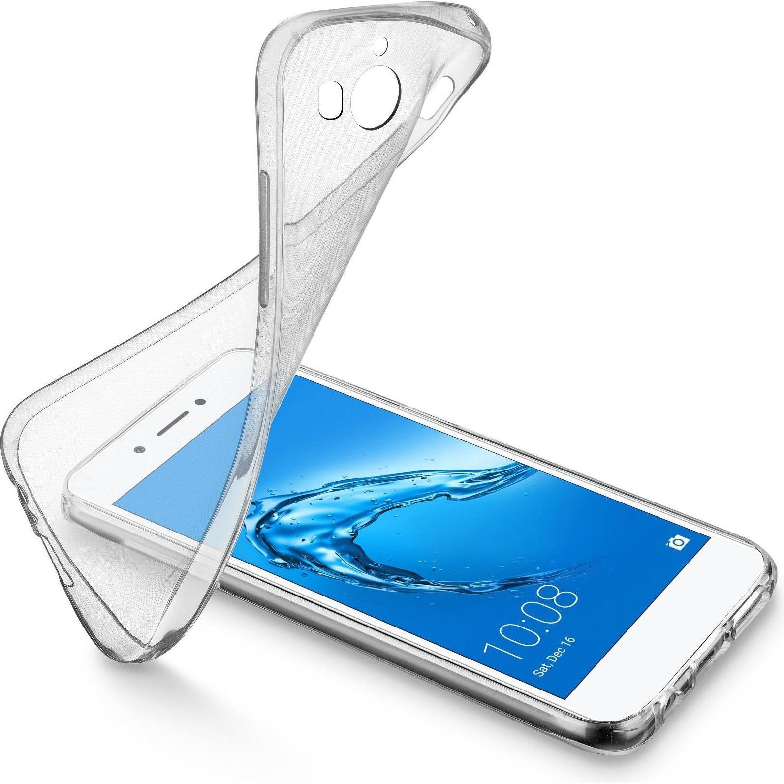 Cellularline Soft Case, Huawei Y6 2017 (Huawei Y6 (2017)), Cover smartphone, Trasparente