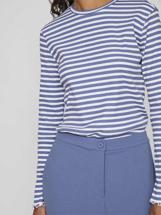 Actual product image Vila Ribbed top with long sleeves (M)