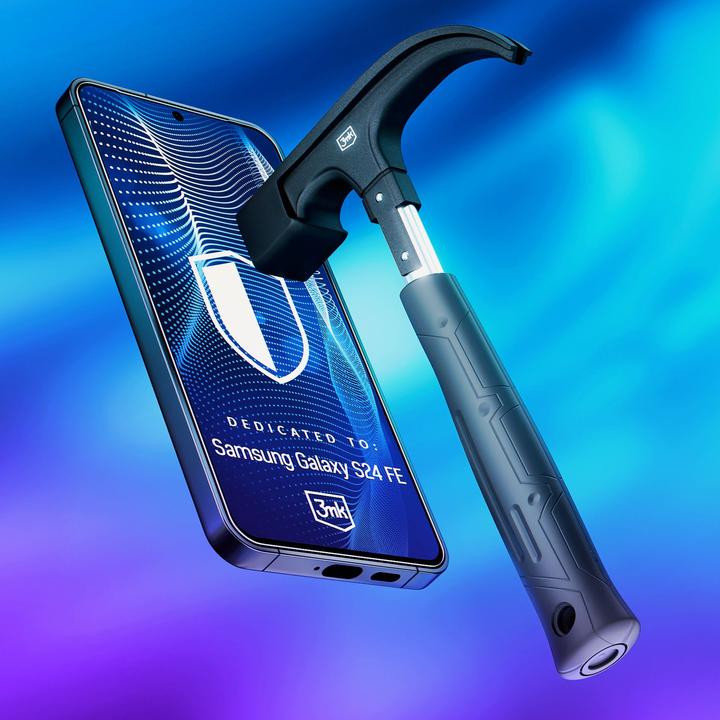 Actual product image 3MK FlexibleGlass Pro pro Samsung Galaxy S24 FE (1 pcs., Samsung Galaxy S24 FE)