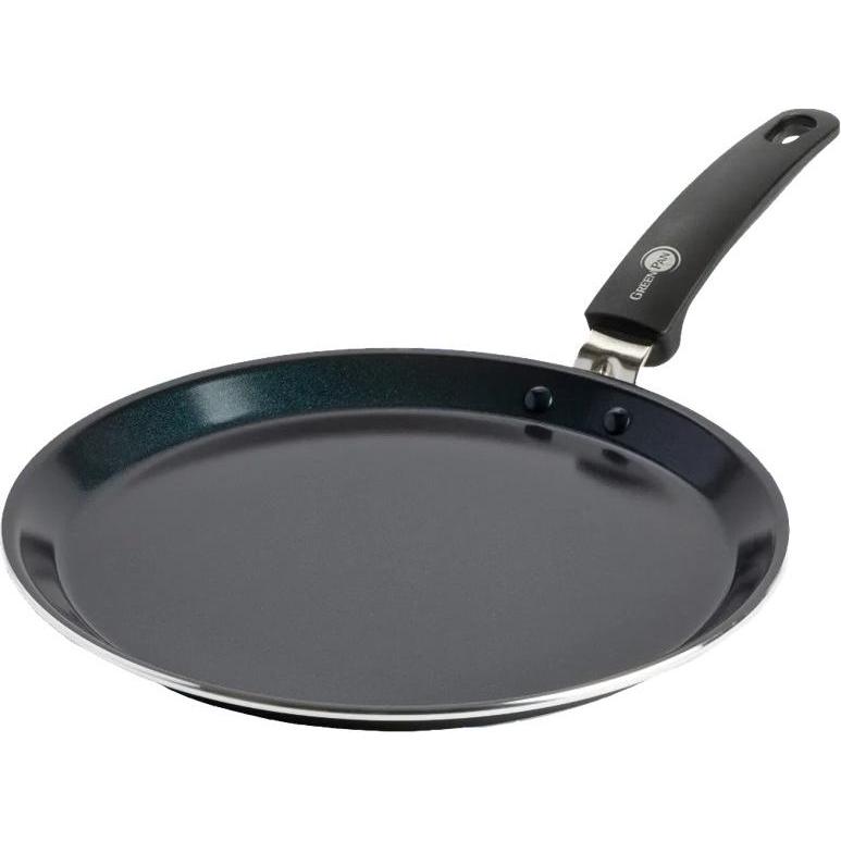 Greenpan Nero Torino Pannenkoekenpan Met Keramische Antikleeflaag 28Cm, Padella + Pentola,