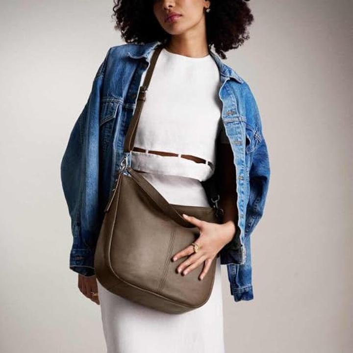 Produktbild Fossil Huntington Leren Portemonneeset mit Verstelbarem Crossbody-Riemen und Magnetverschluss