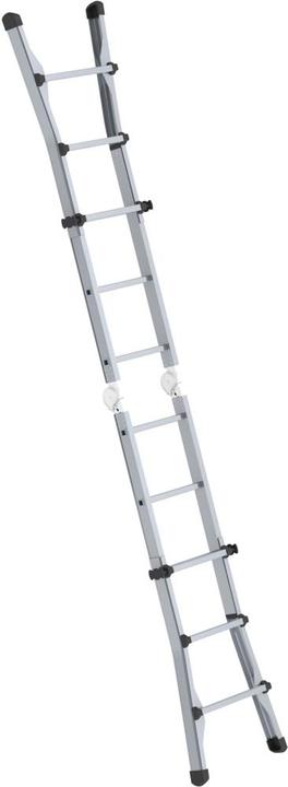 Actual product image Munk Telescopic ladder 4-section without crossbar 4x3 rungs (Telescopic ladder, 3 cm)