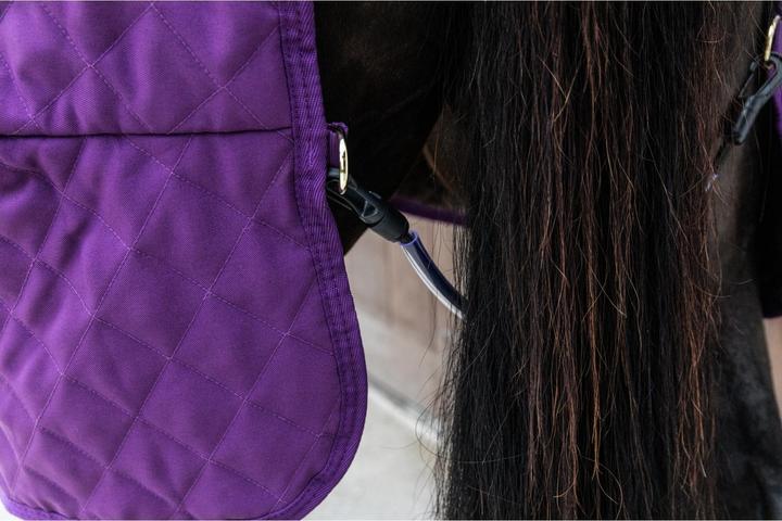 Produktbild Kentucky Horsewear Turnierdecke 160g mit Fellkragen (Kunstfell) (145 cm)