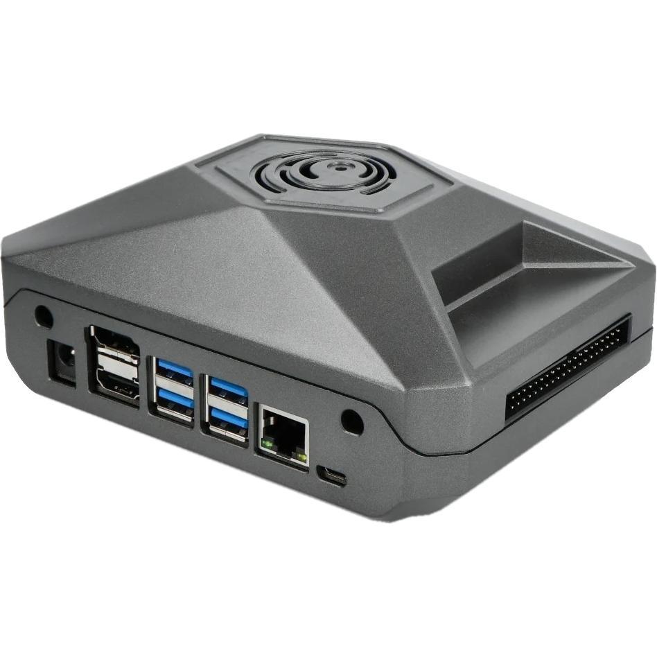 WaveShare Custodia in alluminio per il kit di sviluppo Jetson Nano 2GB (Case), Accessori di elettronica + Alloggiamento