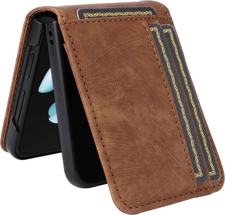 Produktbild Cover-Discount Galaxy Z Flip6 - Pratkische Hülle mit Kartenfächern (Samsung Galaxy Z Flip6)