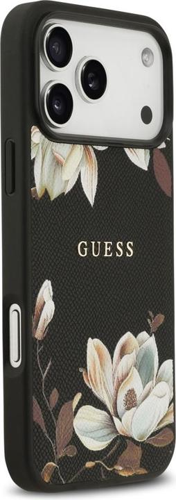 Produktbild Guess - Grained Ring MagSafe - iPhone 17 Pro Max - Black (Apple iPhone 17 Pro Max)