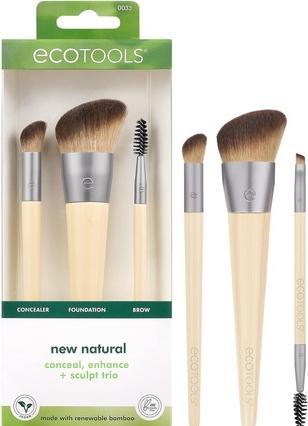 Produktbild EcoTools Neu Natural Conceal Enhance & Sculpt Trio Makeup Pinsel 3 Stück Set (Concealer)