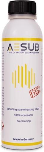 Aesub Scanning spray aérographe solution jaune 200ml