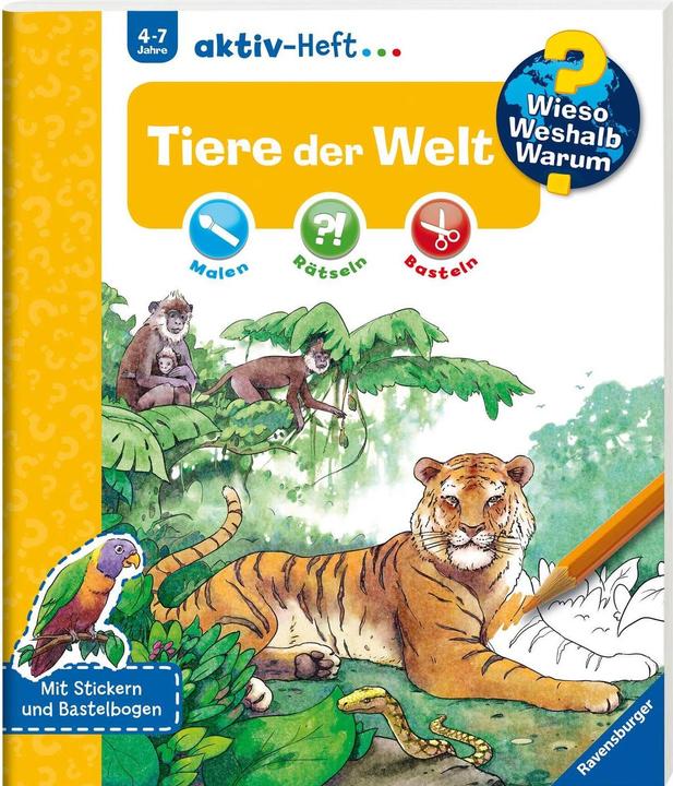 Produktbild Ravensburger Tiere der Welt (Deutsch, Richter Stefan, 2014)