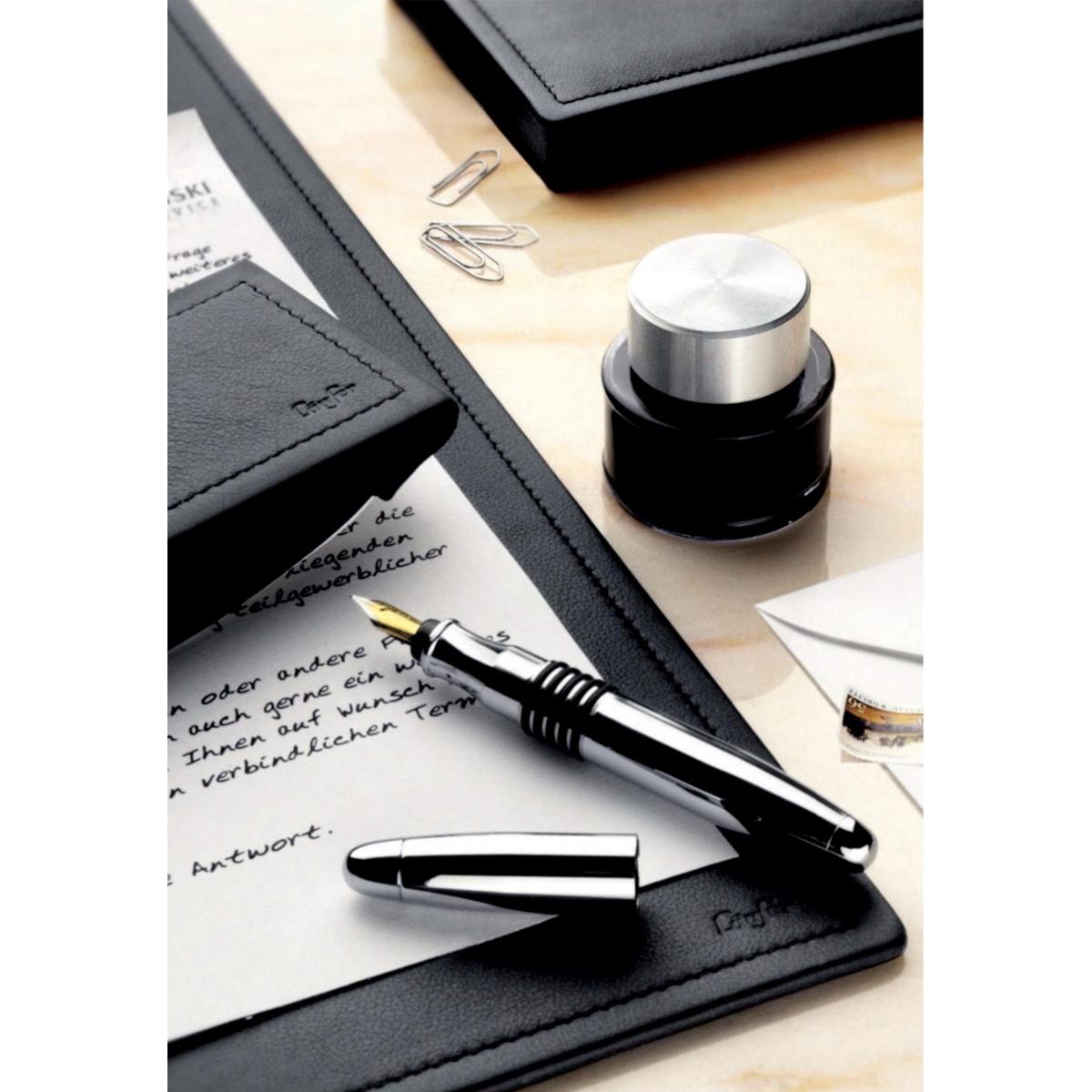 Thumbnail - Läufer, Schreibtisch Accessoire, Federschale Scala Leder schwarz