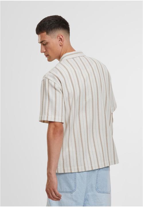 Immagine prodotto Urban Classics Striped Structured Resortshirt lightsand M (M)