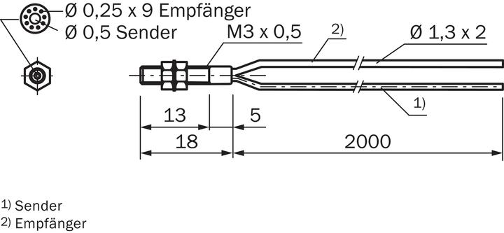 Actual product image Sick Light guide