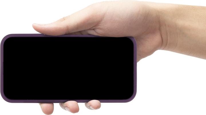 Actual product image Mobiparts Hardcover Apple iPhone 16e Satin Purple (Magsafe Compatible) (Apple iPhone 16e)