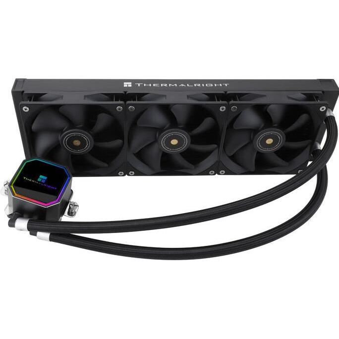 Thermalright Frozen Prism 360 BLACK Complete Water Cooling, RGB - 360 mm, schwarz, CPU Wasserkühler, Schwarz