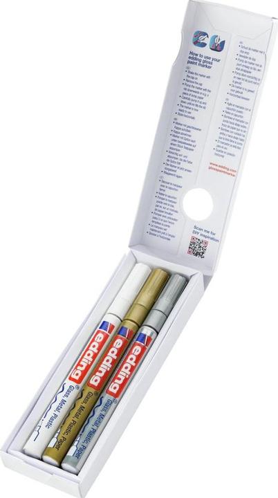 Image du produit Edding 751 - Marqueur à peinture (3x)