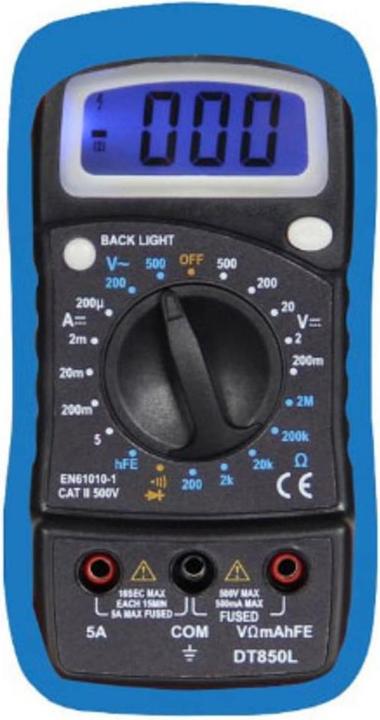 Actual product image IWH Hand Multimeter Digital