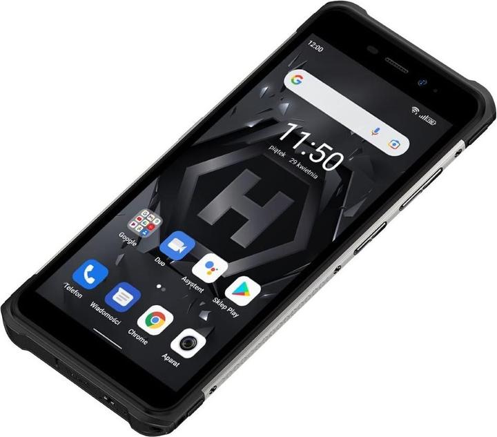 Actual product image Myphone Hammer Iron 4 Dual silver Extreme pack (32 GB, Black, 7.20", Dual SIM)