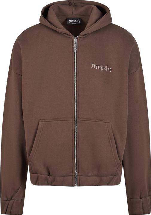 Image du produit Dropsize Sweat à capuche zippé super lourd surdimensionné - 124693 (S)