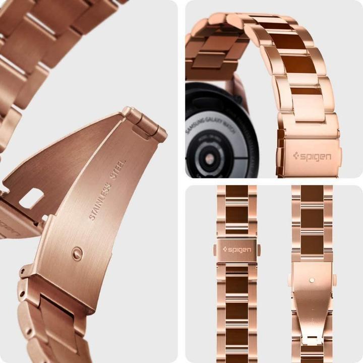 Immagine prodotto Spigen 600WB24982 Accessori per smartwatch Cinturino in acciaio inossidabile Rosé (Acciaio inossidabile)