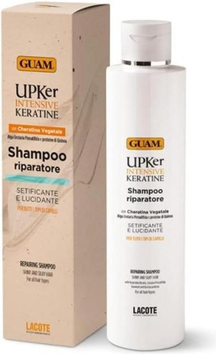 Produktbild Guam Upker Intensive Keratin Repair Shampoo with Vegetable Keratin 200ml (200 ml, Flüssiges Shampoo)