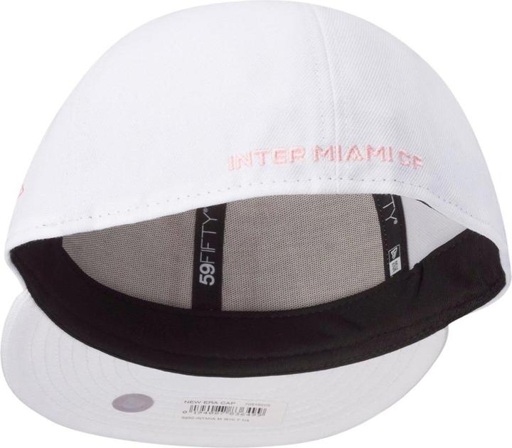 Produktbild New Era 59Fifty Fitted Cap - MLS Inter Miami weiss - 7 5/8 (7 5/8)