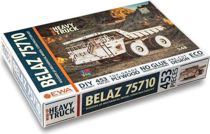 Actual product image Eco Wood Art Dump truck BelAZ 75710