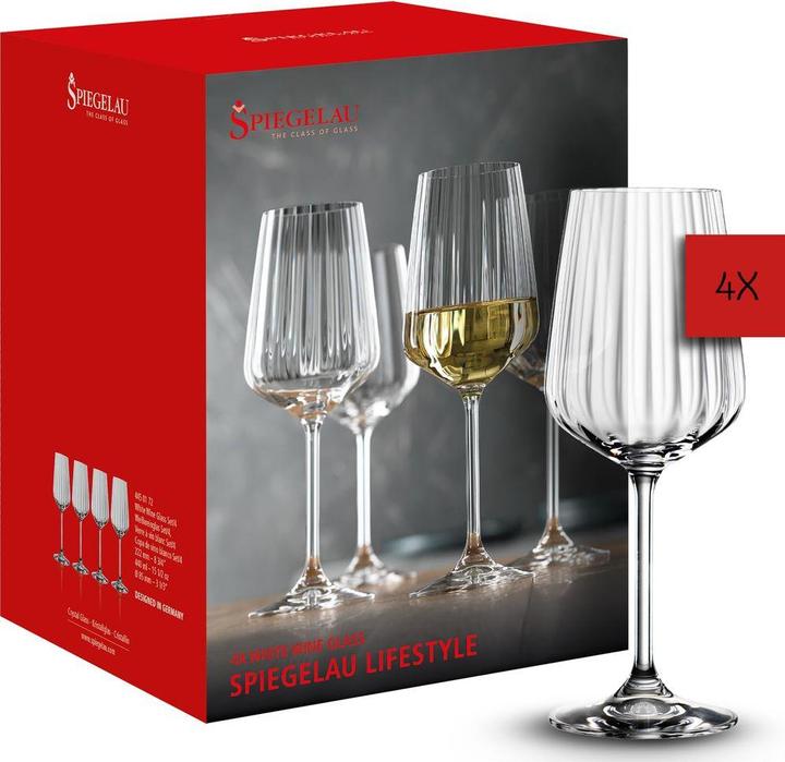 Produktbild Spiegelau Lifestyle-5118 (44 cl, 4 Gläser, Weissweingläser)