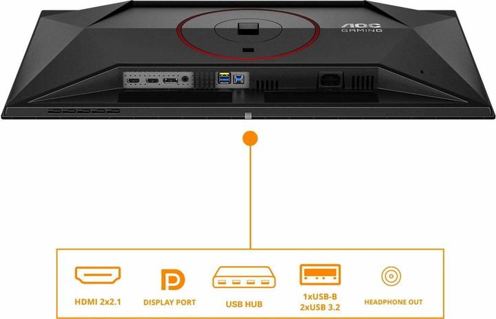 Image du produit AOC Q27G4ZDR QD OLED (2560 x 1440 pixels, 26.50")