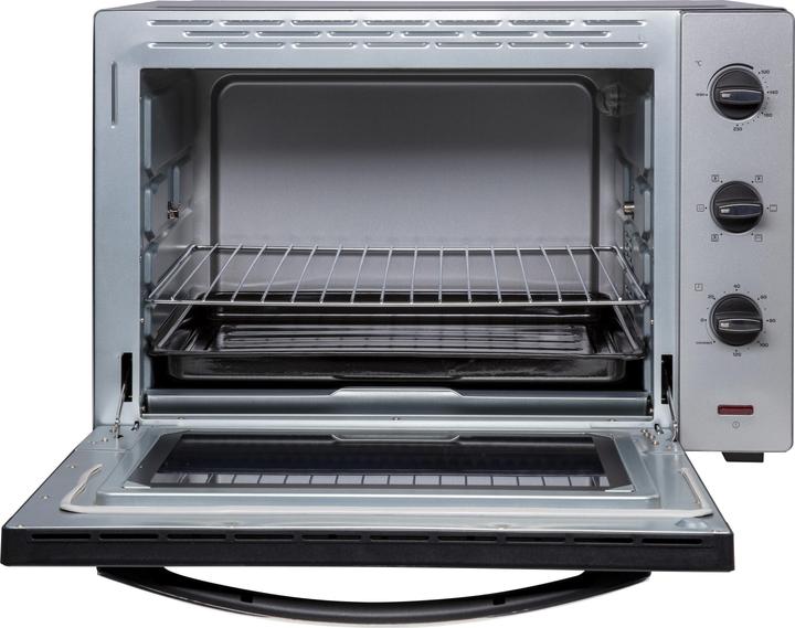 Actual product image Inventum OV607S - Vrijstaande heteluchtoven - Zilver - 60 litre