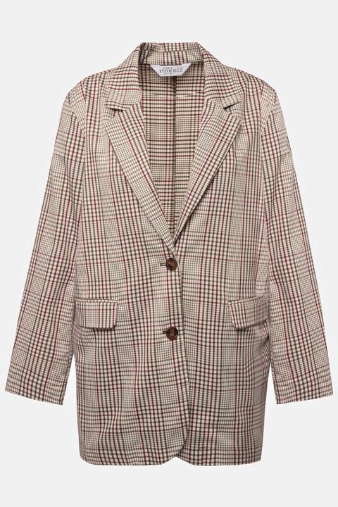 Actual product image Studio Untold Oversized Plaid Blazer (46, 48)