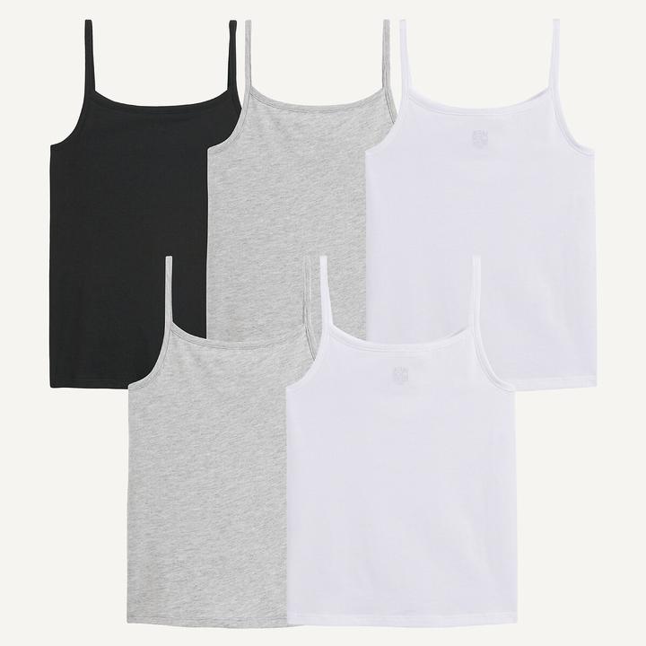 Actual product image La Redoute Collections 5er-Pack Unterhemden (140)