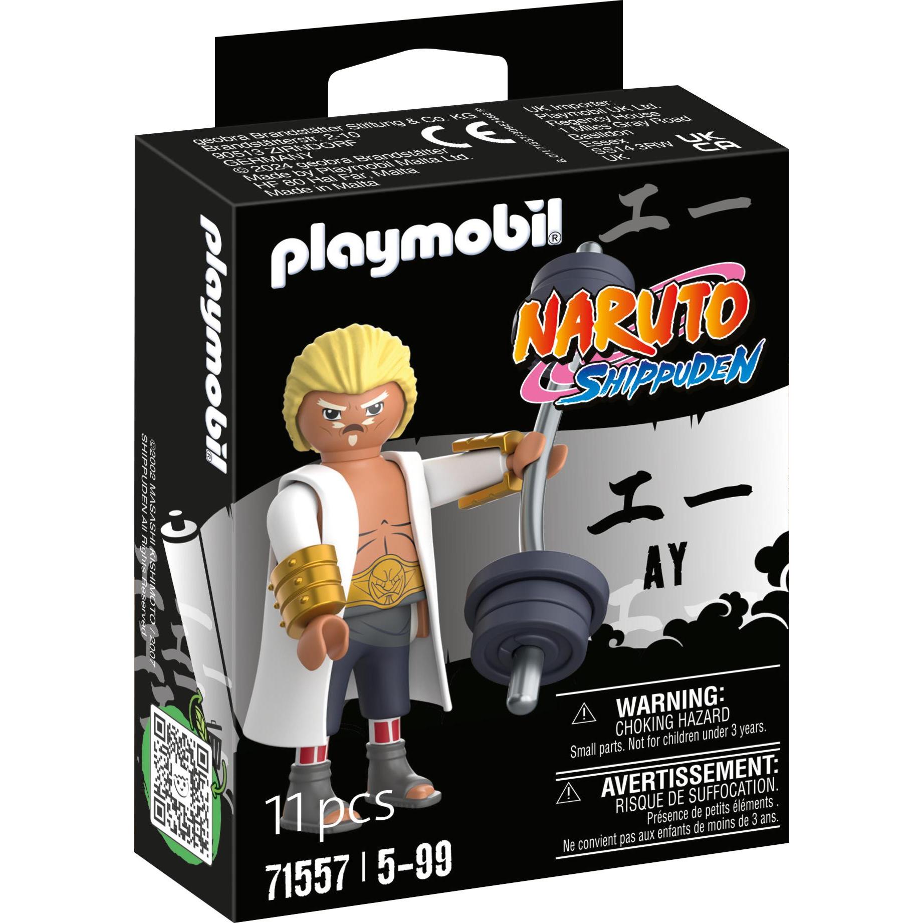 Playmobil 71557 Playm. Fourth Raikage Ay 71557 (71557, Playmobil Naruto)