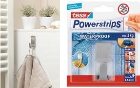 Image du produit tesa Crochets Powerstrips Waterproof ZOOM